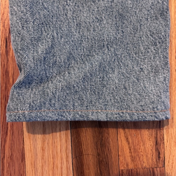 Agolde Light Blue Straight Jeans - Picture 4 of 4